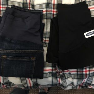 NWT Old Navy maternity - s10 skinny jean/M legging